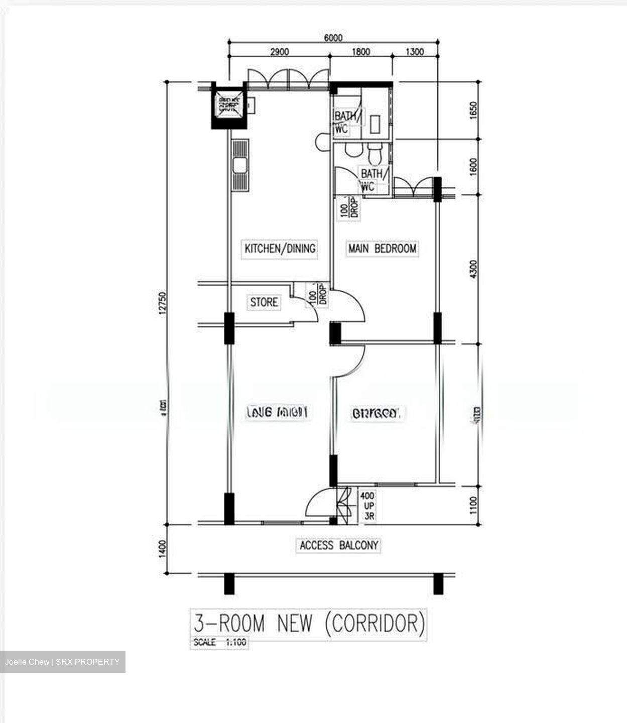 Blk 229 Bukit Batok East Avenue 3 (Bukit Batok), HDB 3 Rooms #610635341